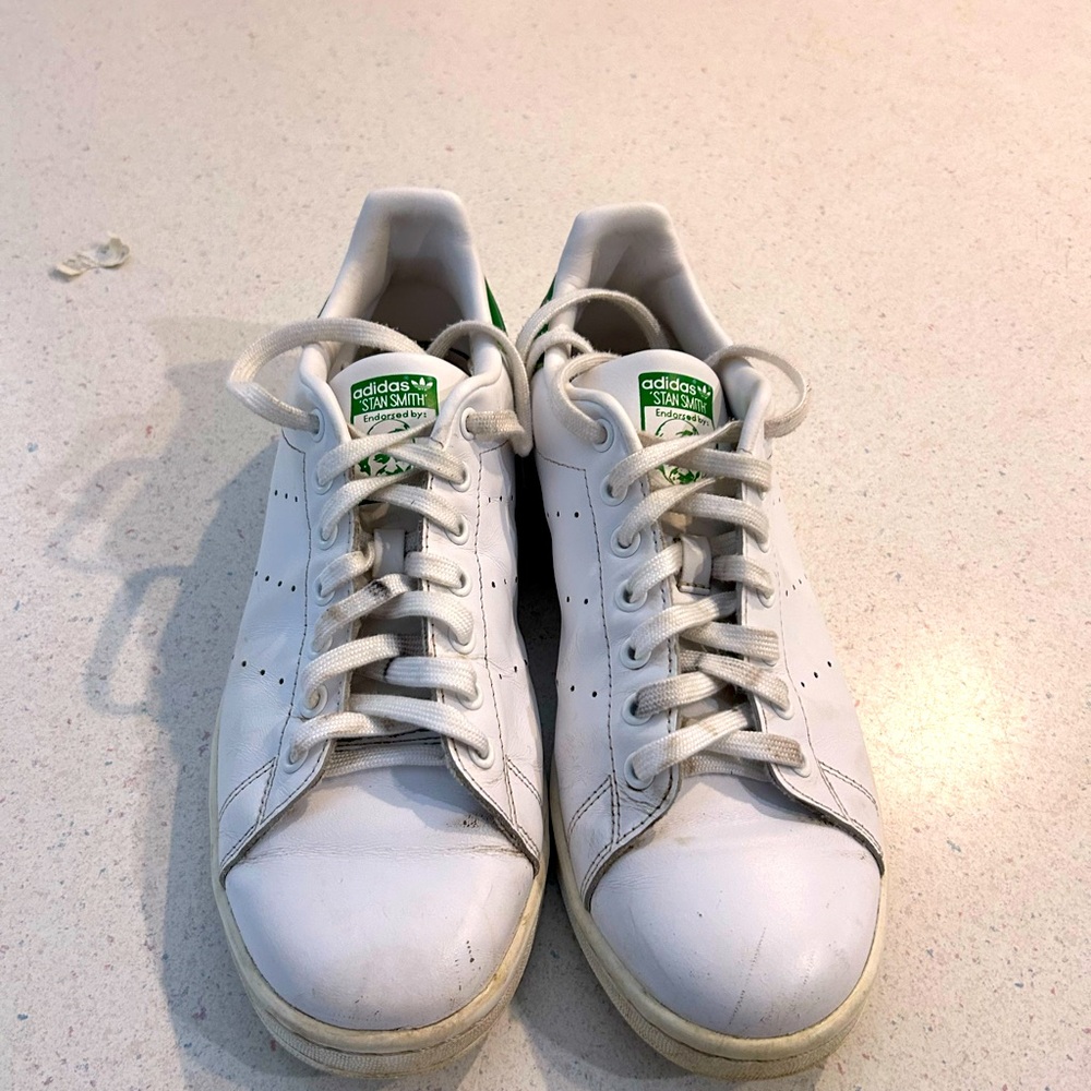 Adidas Originals Stan Smith(M20324) Collab White Leather Tennis Athletic Shoes